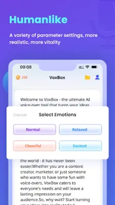 VoxBox -Text to Speech Toolbox android App screenshot 1